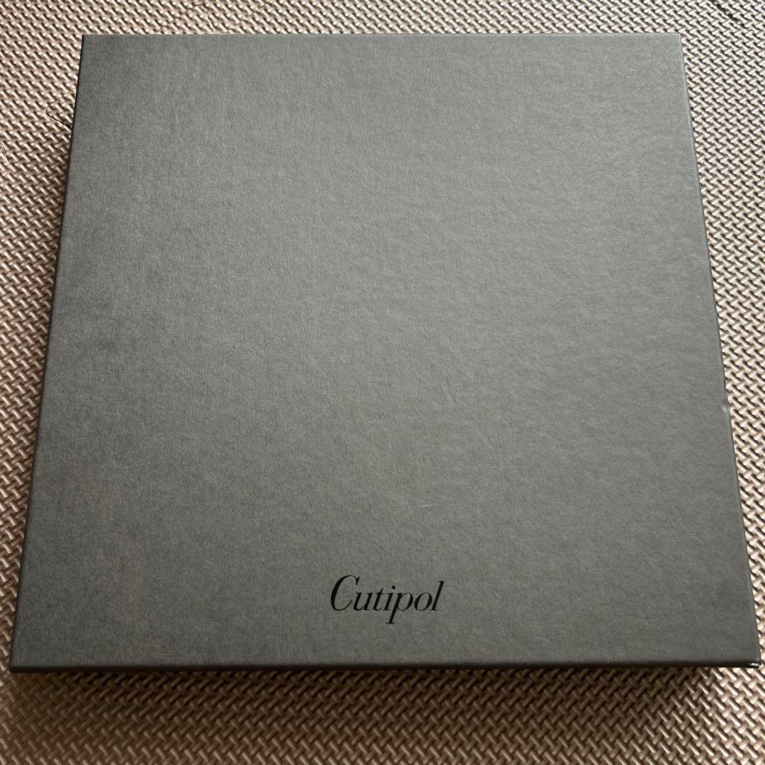 Cutipol グレー×シルバー　ステンレススチール