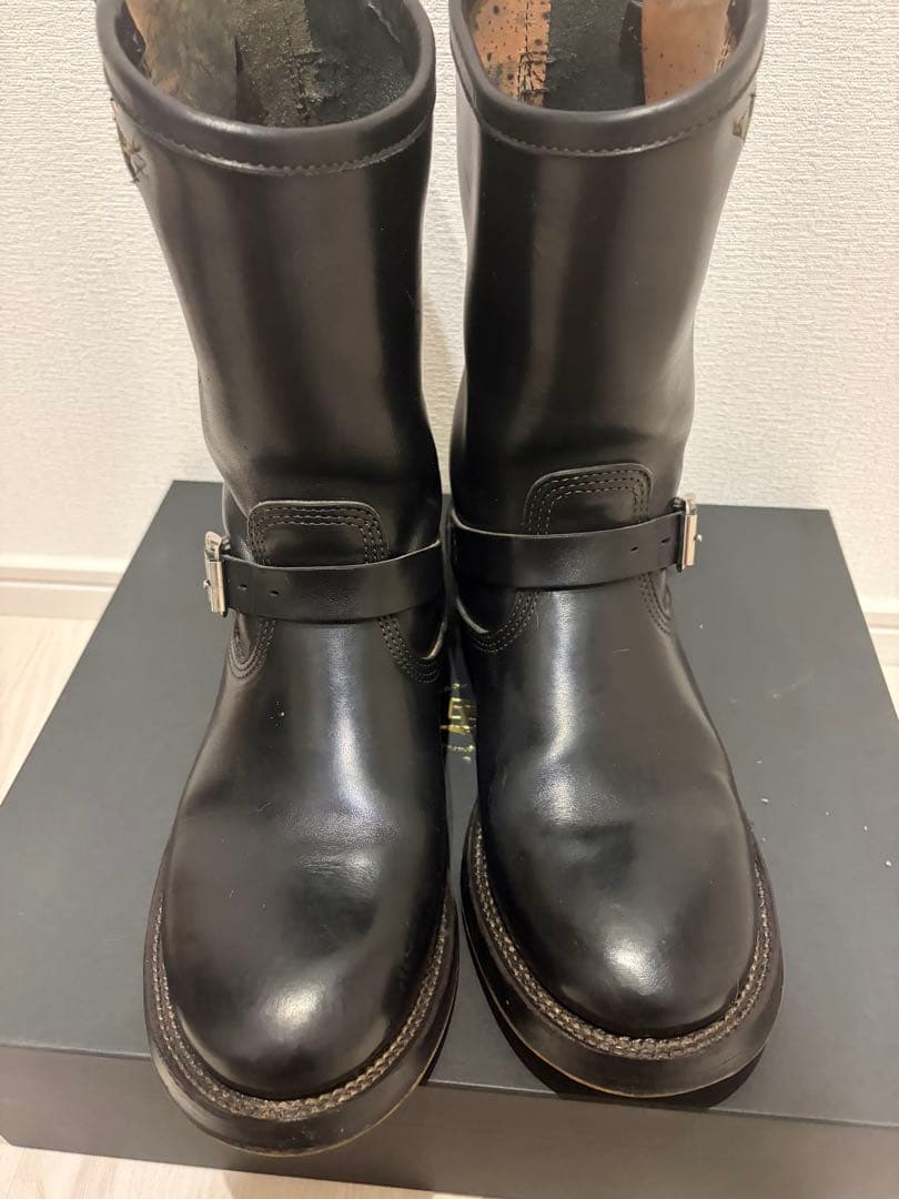 美品　メイカーズ　guidiホースバット エンジニアブーツ　9.5E ブラック