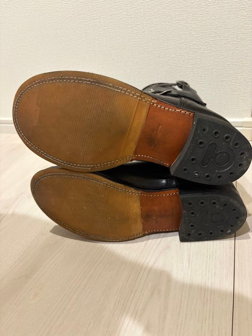 美品　メイカーズ　guidiホースバット エンジニアブーツ　9.5E ブラック