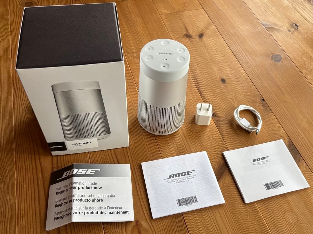 【早い者勝ち!!】Bose 360度 Bluetooth speakerシルバー
