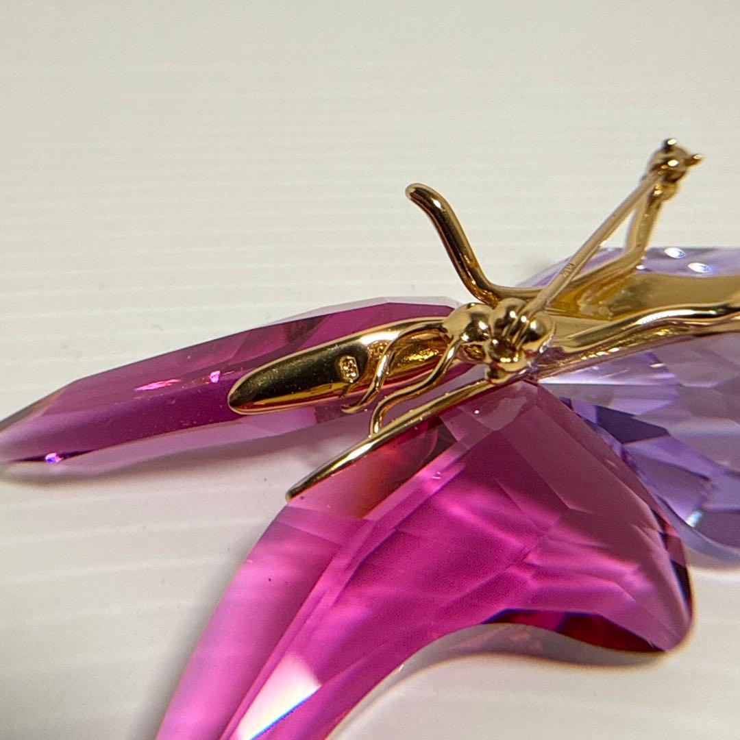 レア！スワロフスキー ブローチ 蝶 バタフライ 2004年 廃盤 シルバー925