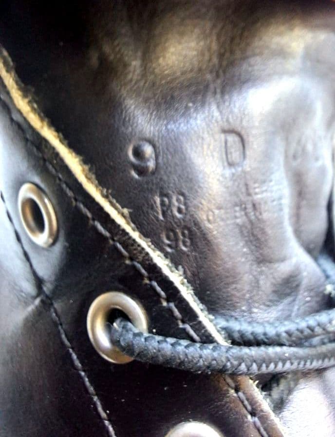 98年製 レッドウィング 8130 ブラッククローム 9D