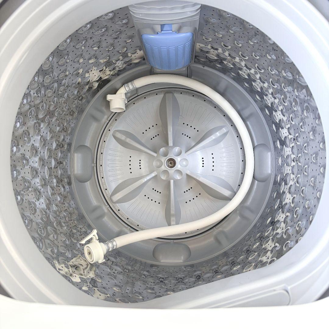 配送設置無料！純正Haier・comfeeおしゃれホワイト2点セット完動超美品！