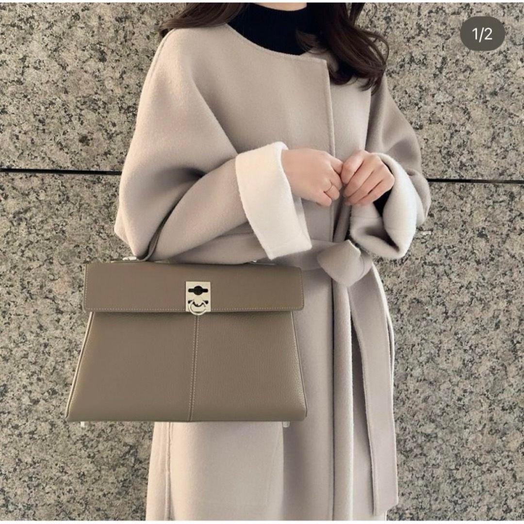 FRAY I.D 　ウールカシミヤバイカラーリバーコート