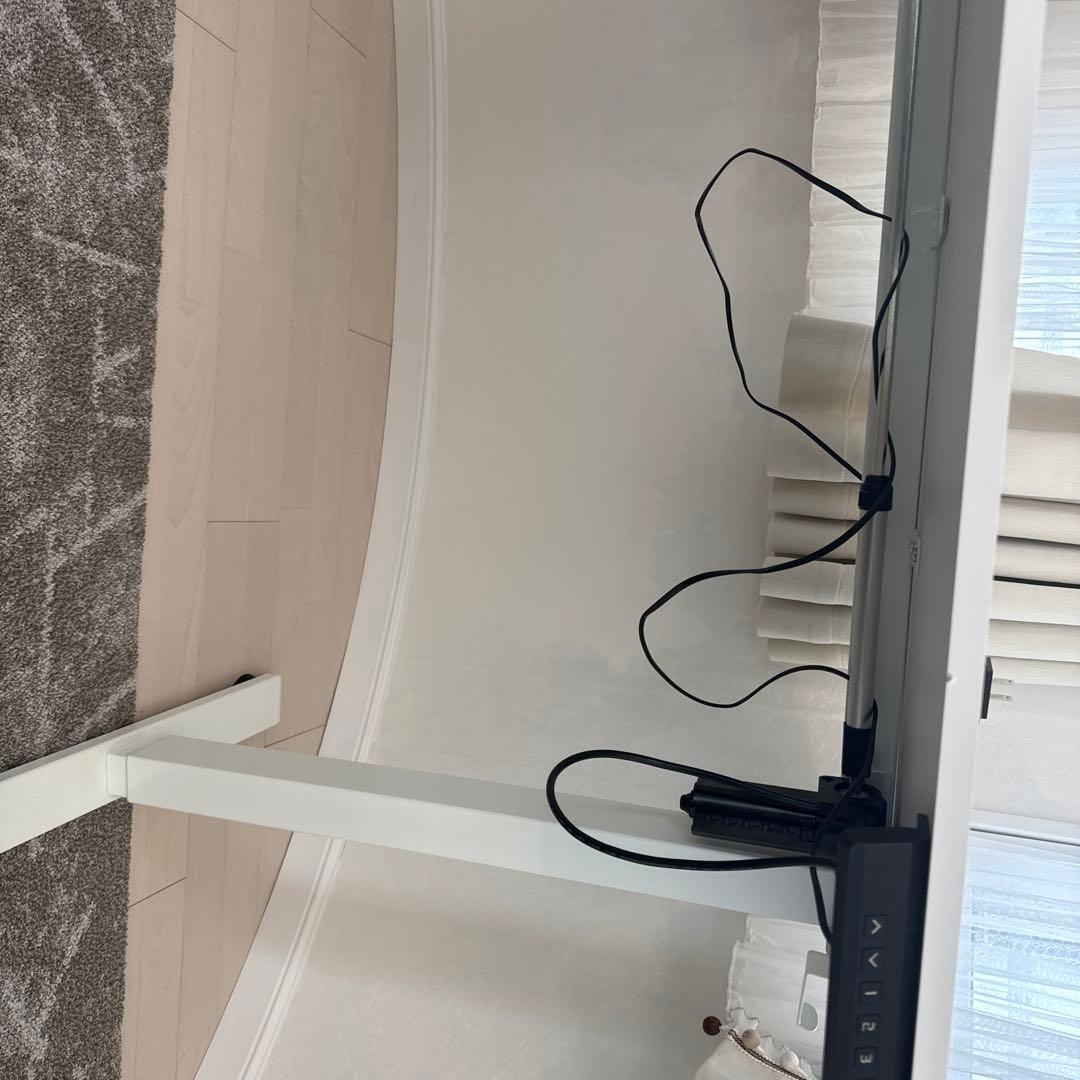 電動昇降型　パソコンデスク 120cm