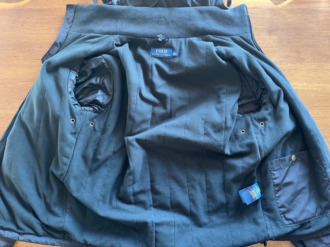 POLO RALPH LAUREN ブラック インナーフリース　ブルゾン s