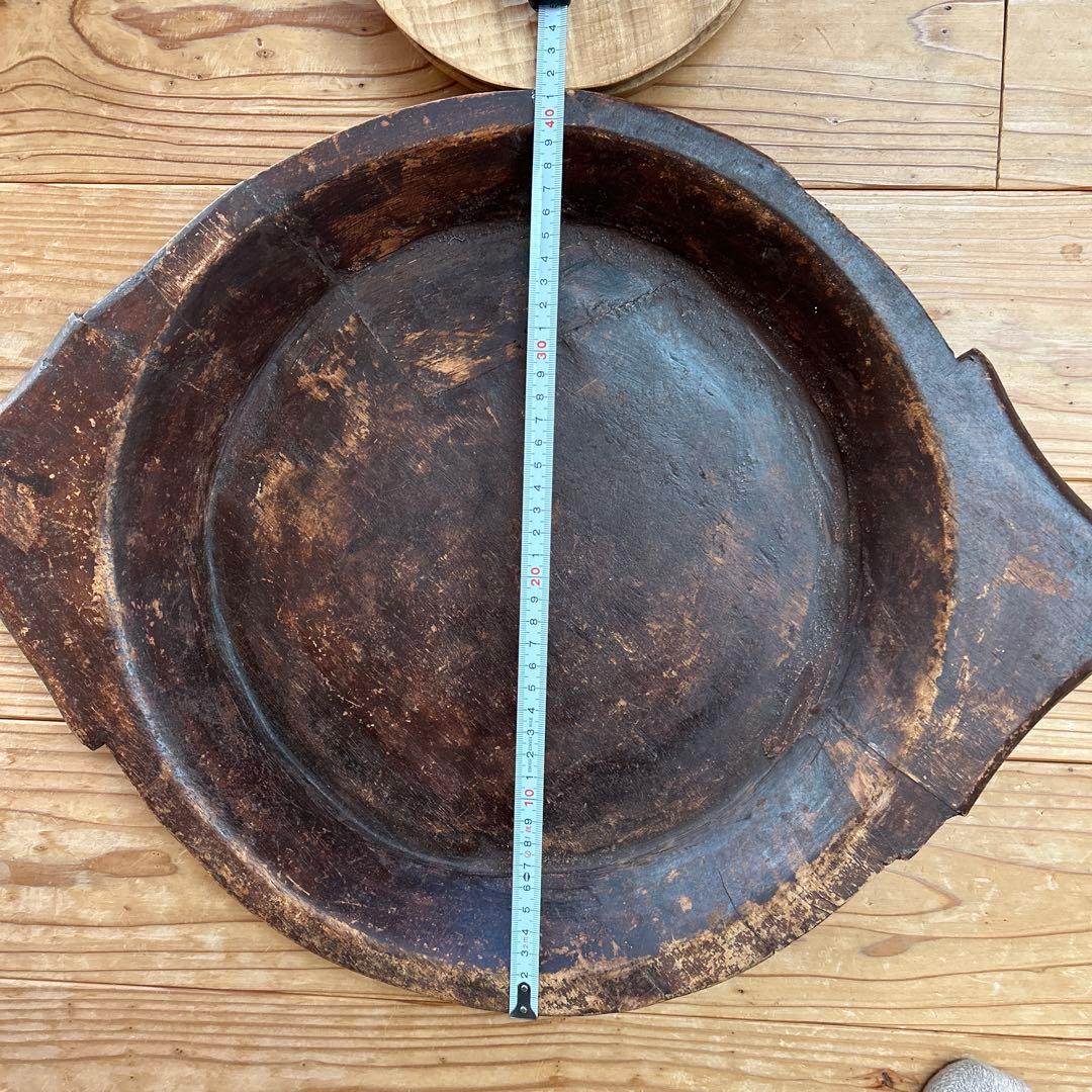 アンティークウッドボウル　アンティークこね鉢