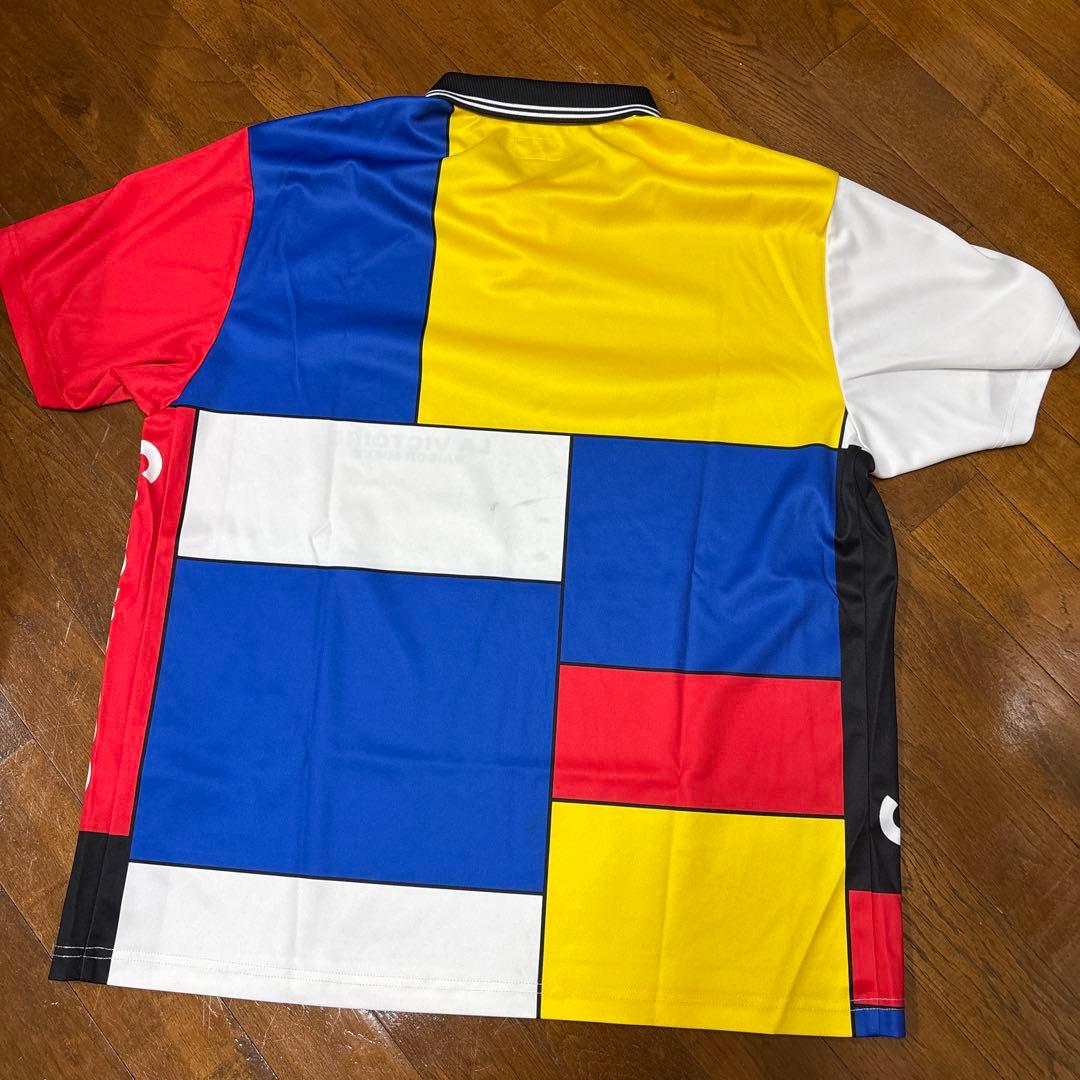 D*様 Supreme カラーブロック ポロシャツ L