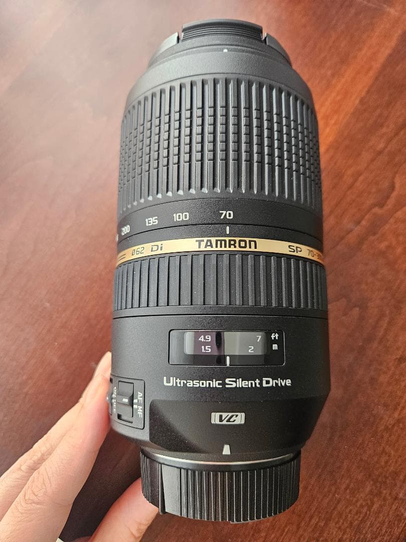 TAMRON 望遠ズームレンズ SP 70-300mm ニコン用