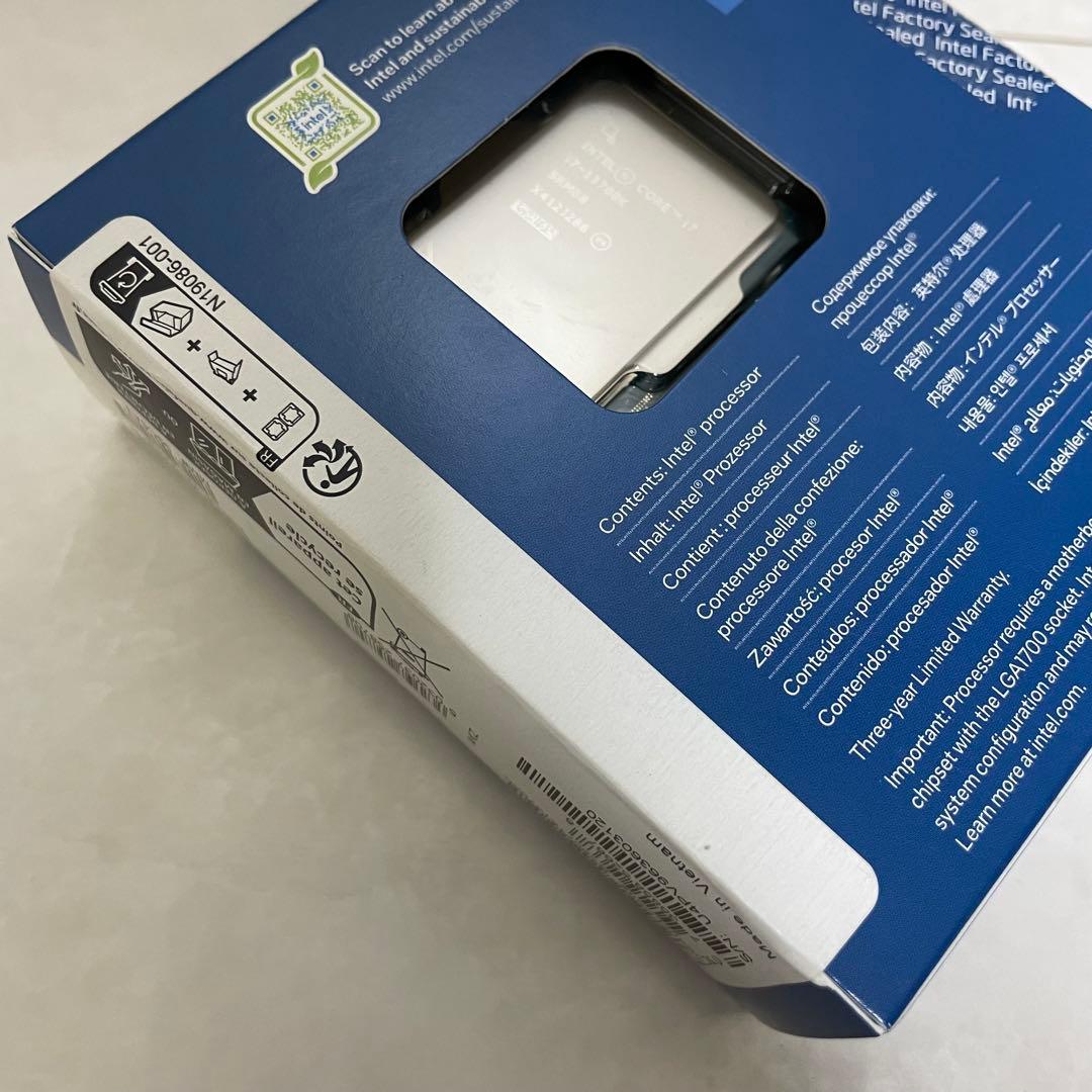 【新品未開封】第13世代 Intel Core i7-13700K BOX