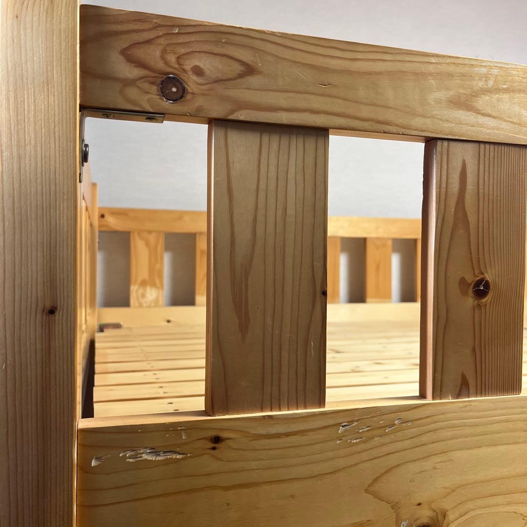 木製ロフトベッド 高さ180cm