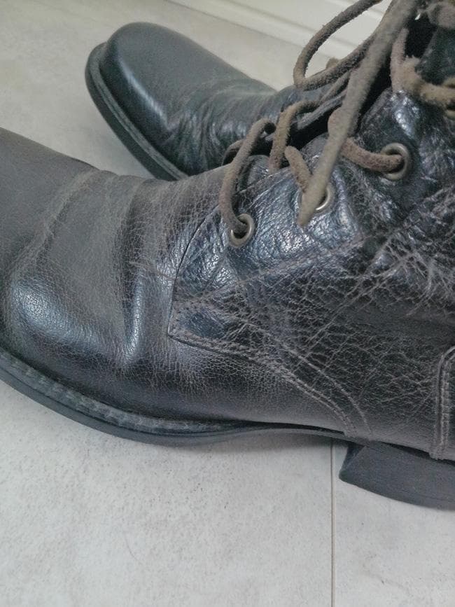 BUTTERO ブッテロ レースアップ レザーブーツ メンズ 40 イタリア製