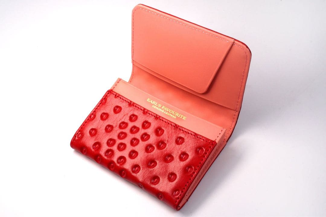 いちごなビジネス名刺入れ（牛革製）