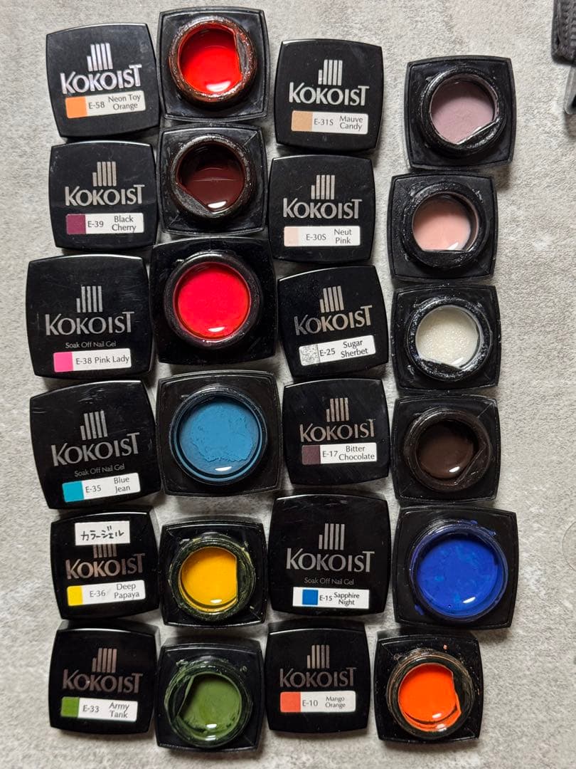 KOKOIST ジェルネイル 多色セット