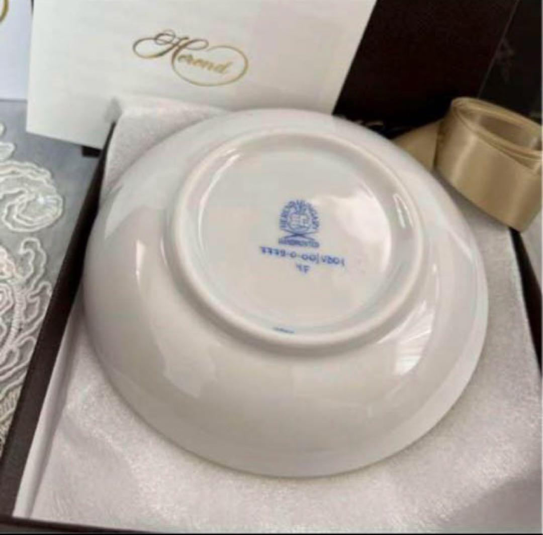 ［新品］Herend☆ヴィクトリアブーケ☆豆皿セット