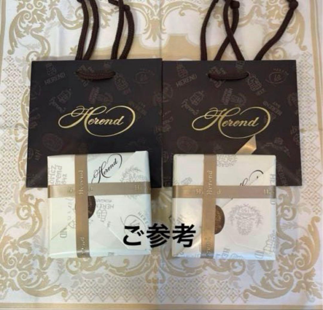 ［新品］Herend☆ヴィクトリアブーケ☆豆皿セット