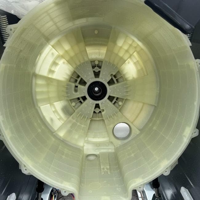 地域限定送料無料　美品 SHARP シャープ ドラム式洗濯乾燥機 ES-S7J