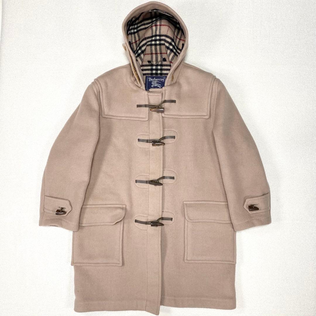 美品✨ Burberrys ダッフルコート ノバチェック 英国製 ベージュ XL