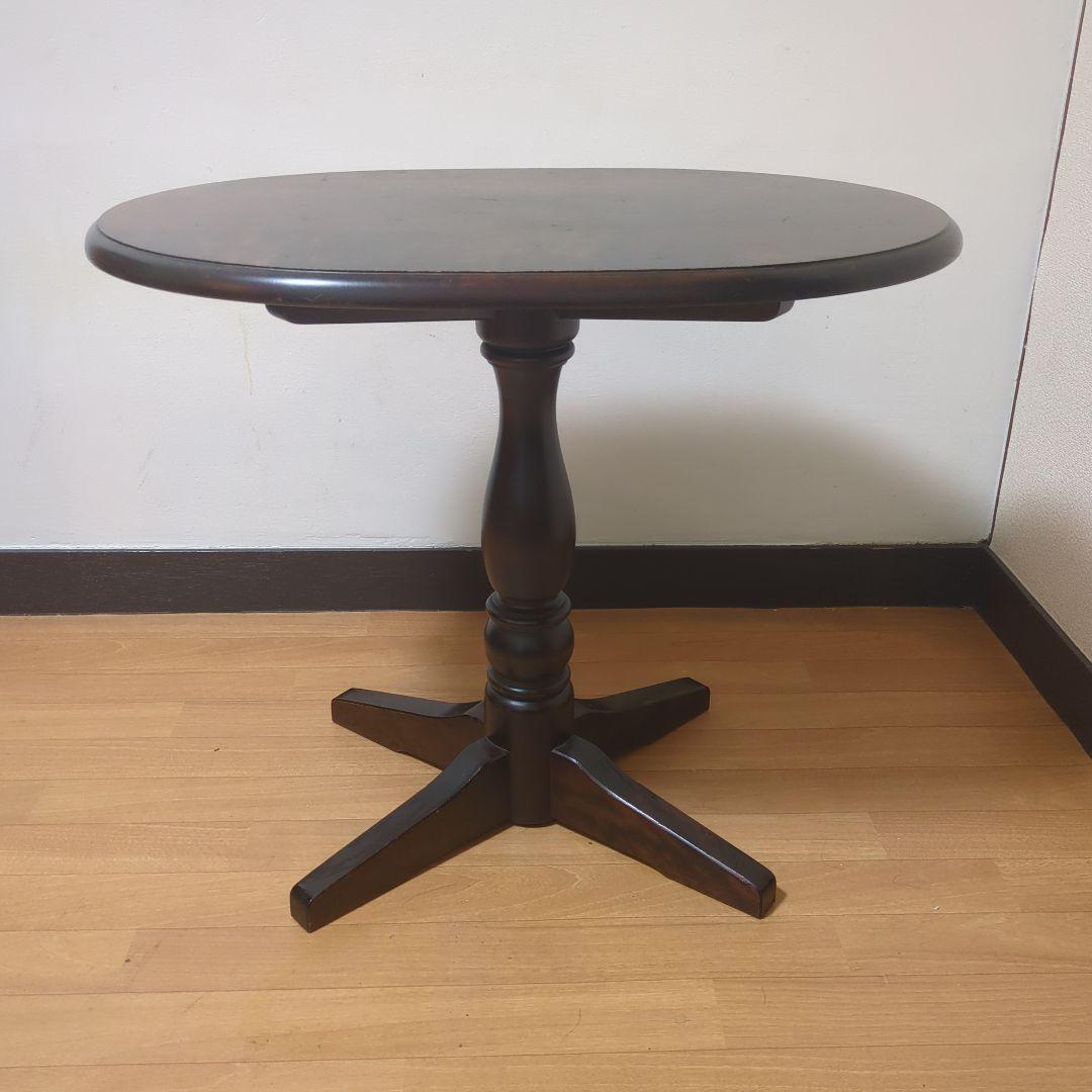 北海道民芸家具 テーブル サイドテーブル ダイニングテーブル 花台 ビンテージ