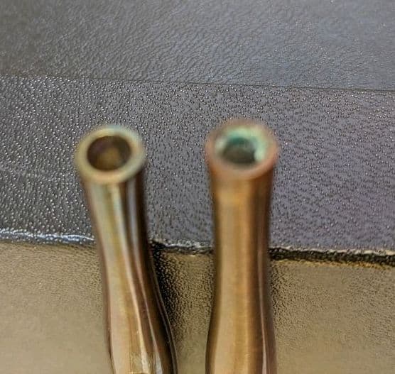 お茶道具、茶道具、骨董、中川浄益、認得斎好夕顔キセル一双