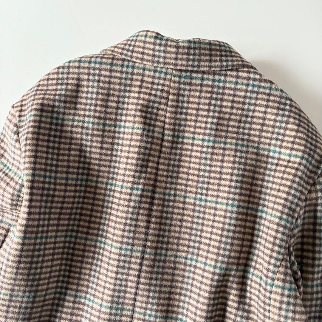 新品♡　ミラオーウェン　カシミヤアンゴラ混　テーラードダブルジャケットコート