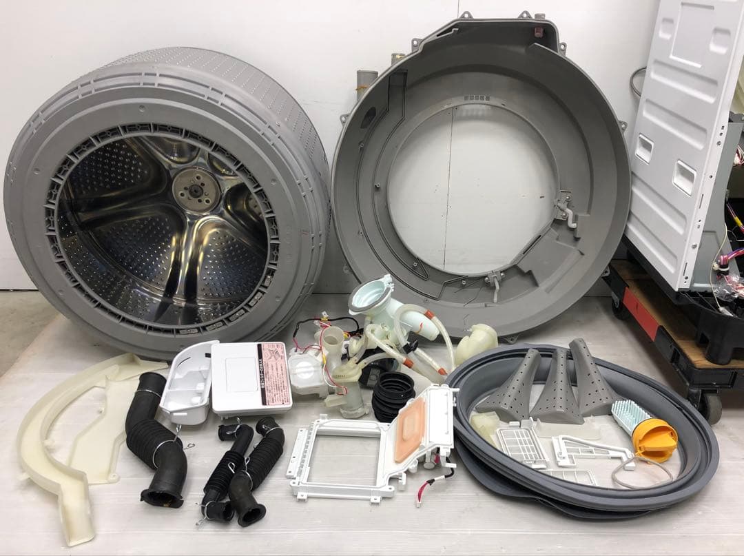 2017年製 美品 日立 ナイアガラ洗浄ドラム式洗濯乾燥機 BD-NV110BL