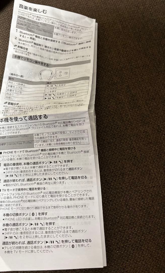 Panasonic ネックスピーカー