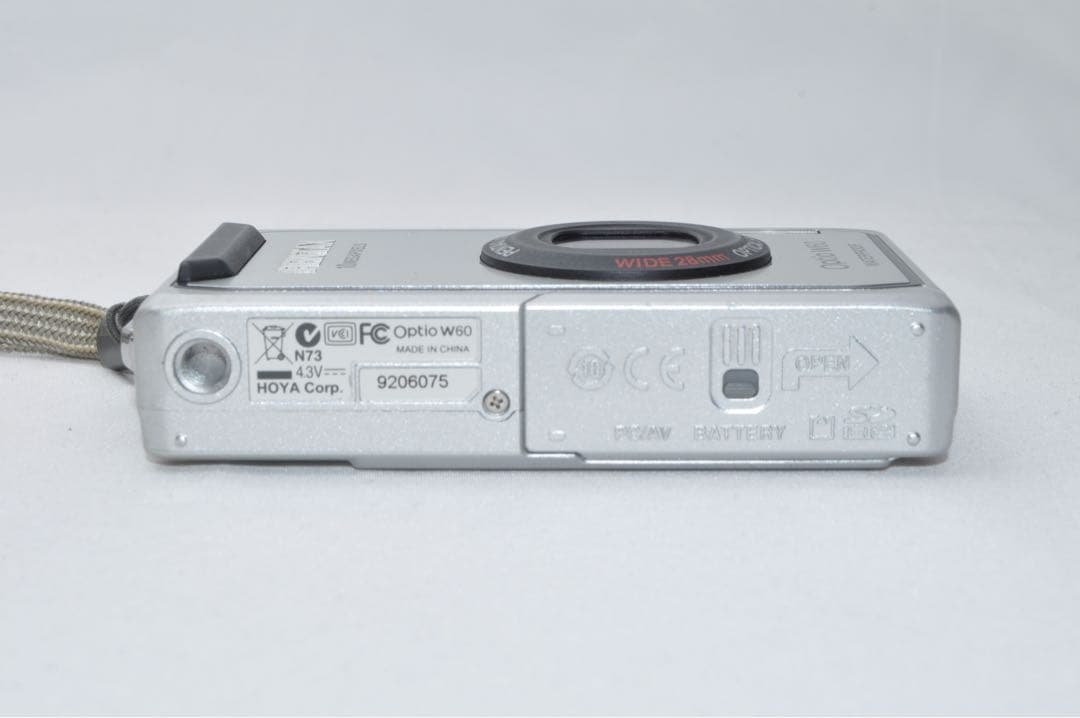 【動作OK】 PENTAX ペンタックス Optio W60 デジタル カメラ