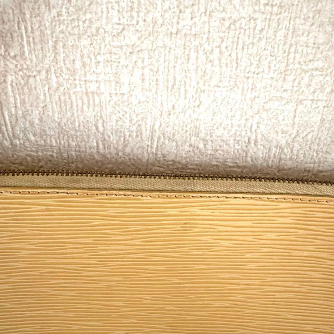 【廃番品】ルイヴィトンエピ｜アクセソワールポシェット｜タッシリイエロー｜保存袋付