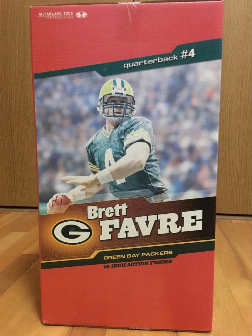 マクファーレン　12inch packers favre NFL ファーブ