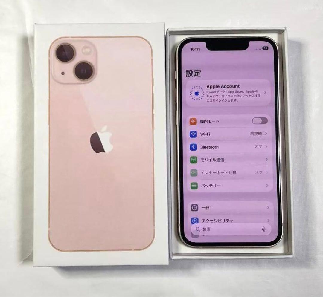 iPhone 13 mini 512GB SIMフリー ピンク 未使用