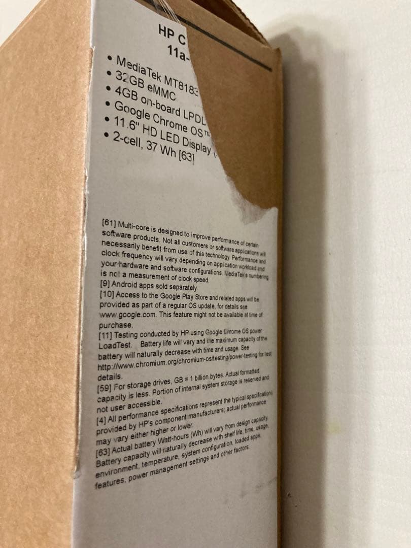 ☆新品未使用/匿名☆HP Chromebook 11.6型 ノートパソコン PC