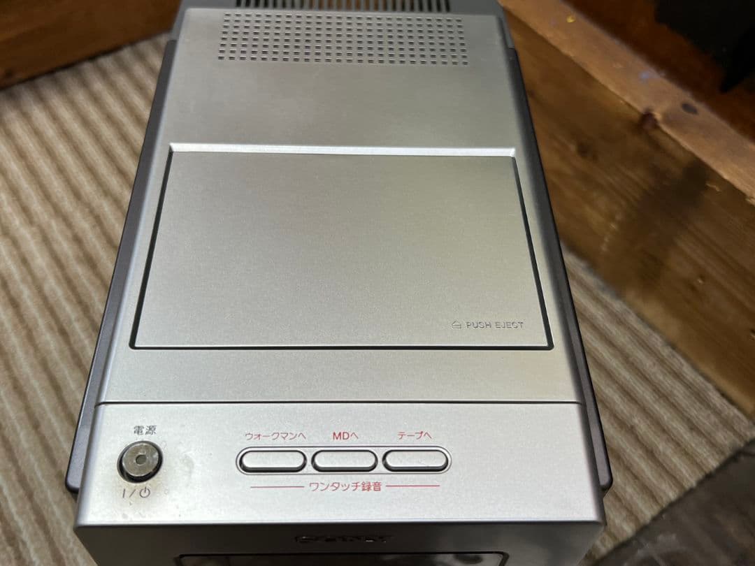 ※【現状品】SONY MD搭載オールインワンコンポ CMT-M35WM