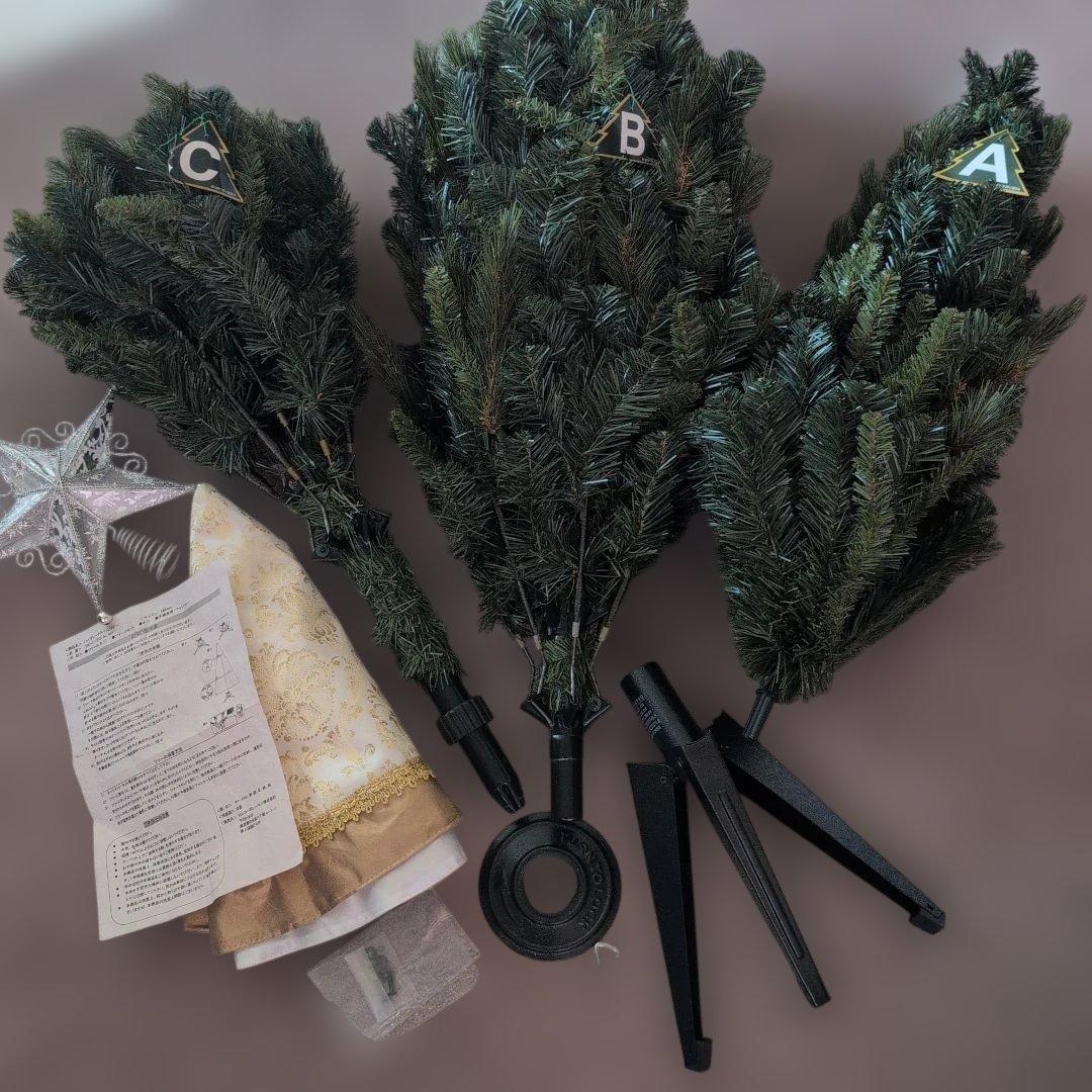 クリスマスツリー 180cm ハイグレード　ヌードツリー 北欧　モミの木