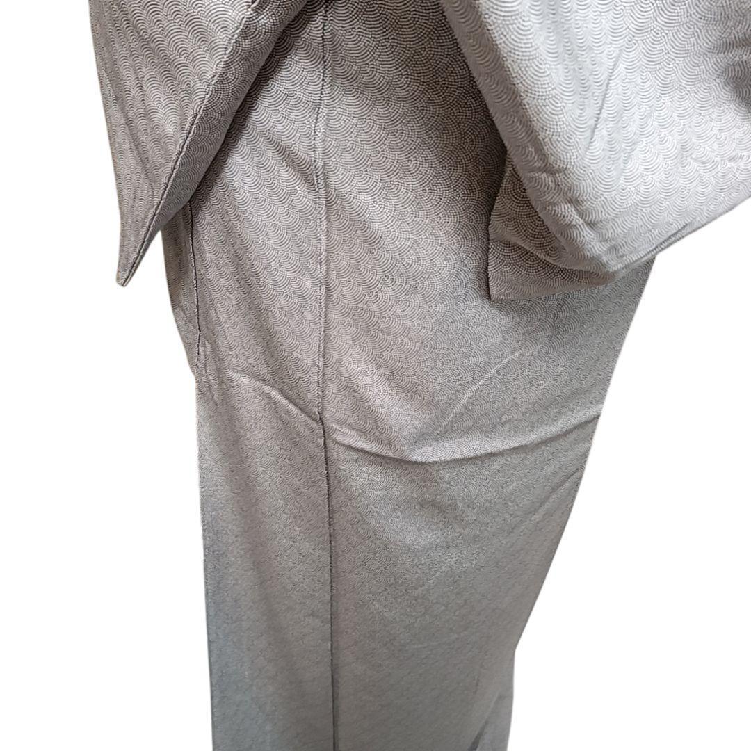 く*く様 ☆21 えっと 小紋 江戸小紋 鮫 紫地