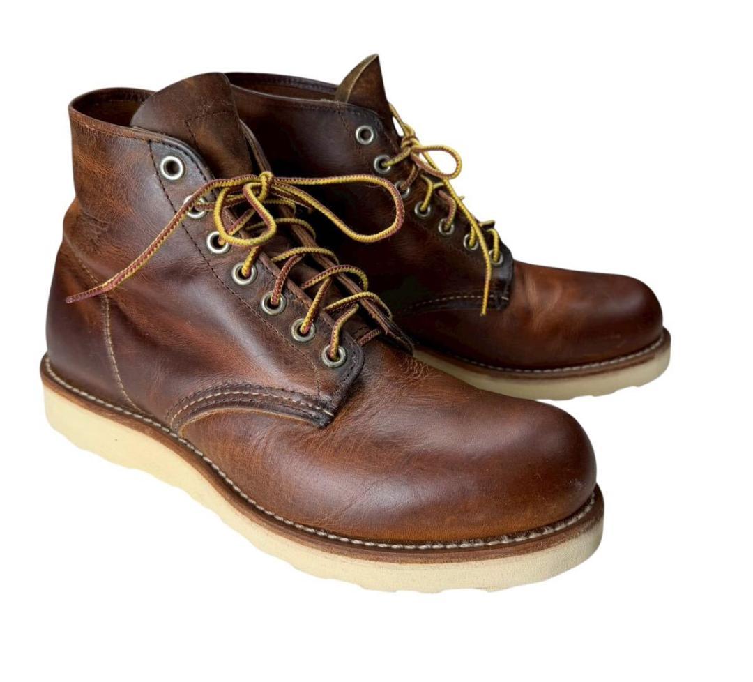 レッドウイング セッター プレーンブーツ カッパーラフアンドタフ US7 25㎝