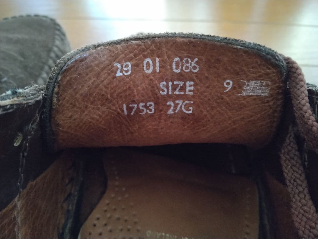 【希少!!】Padmore & Barnes ワラビー ９ アイルランド製