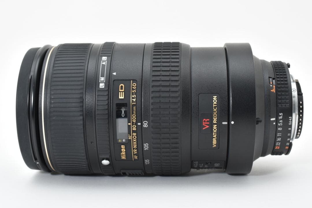 動確済 超美品 Nikon 80-400 4.5-5.6 D ED VR#244