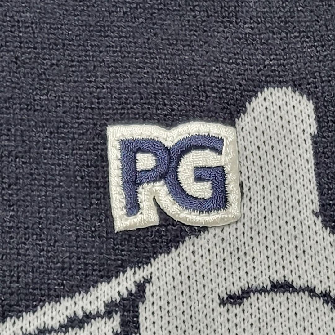 PEARLY GATES ミッキーマウス 総柄ニット セーター XL　黒 メンズ