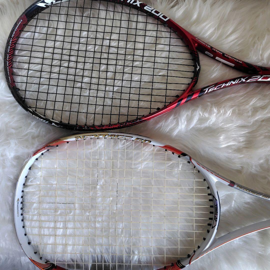 YONEX NEXIGA他　 軟式テニスラケット　4本セット　ヨネックス　ミズノ