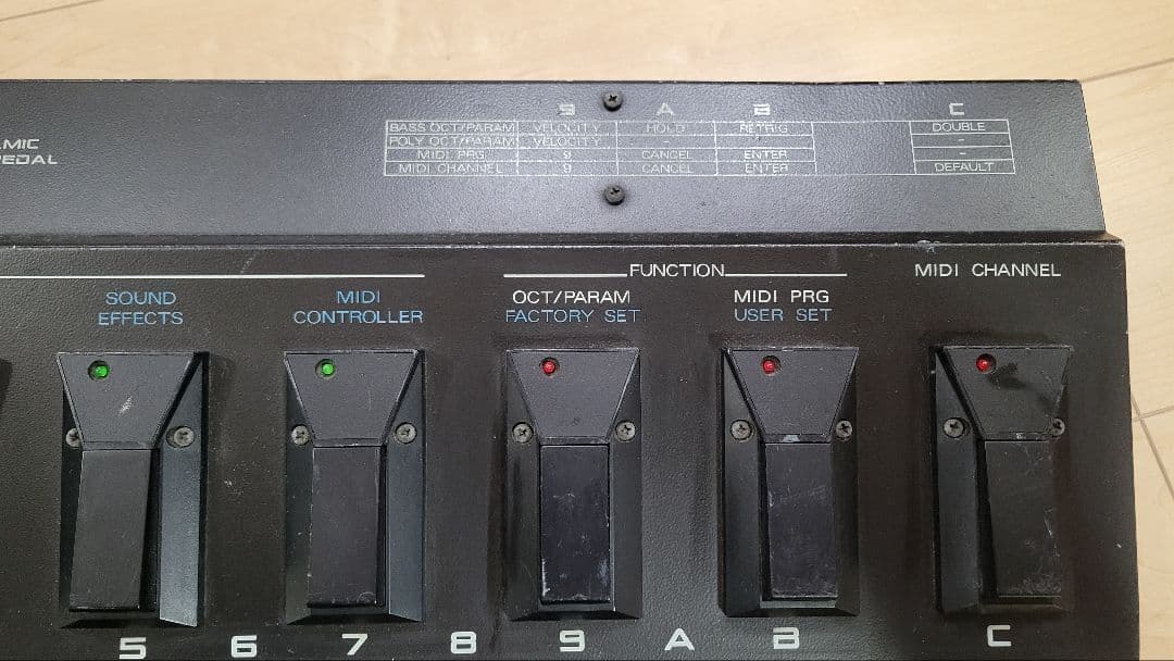 鍵盤楽器 ROLAND PK-5 Dynamic MIDI Pedal