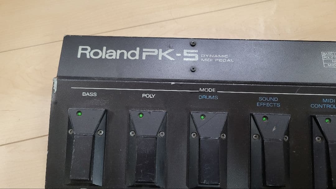 鍵盤楽器 ROLAND PK-5 Dynamic MIDI Pedal