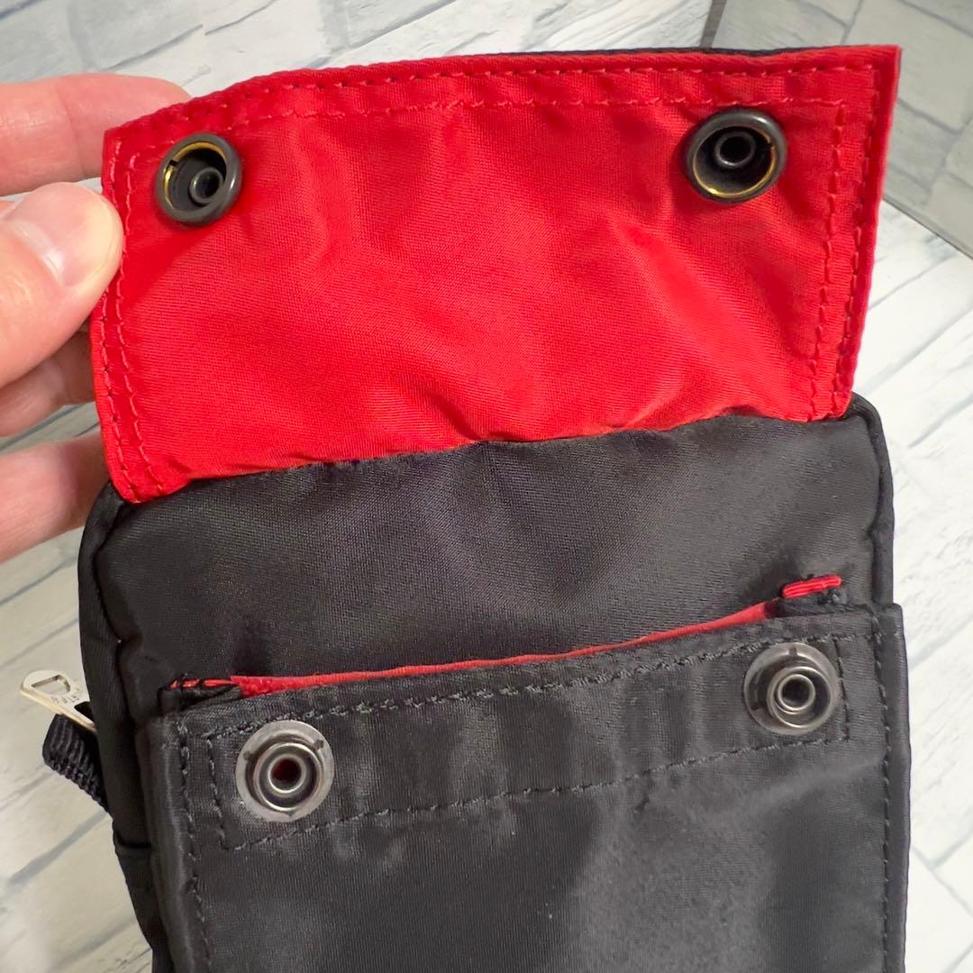 【美品・限定】ポーター ils エルファイン ミニショルダーバッグ 黒 ポーチ