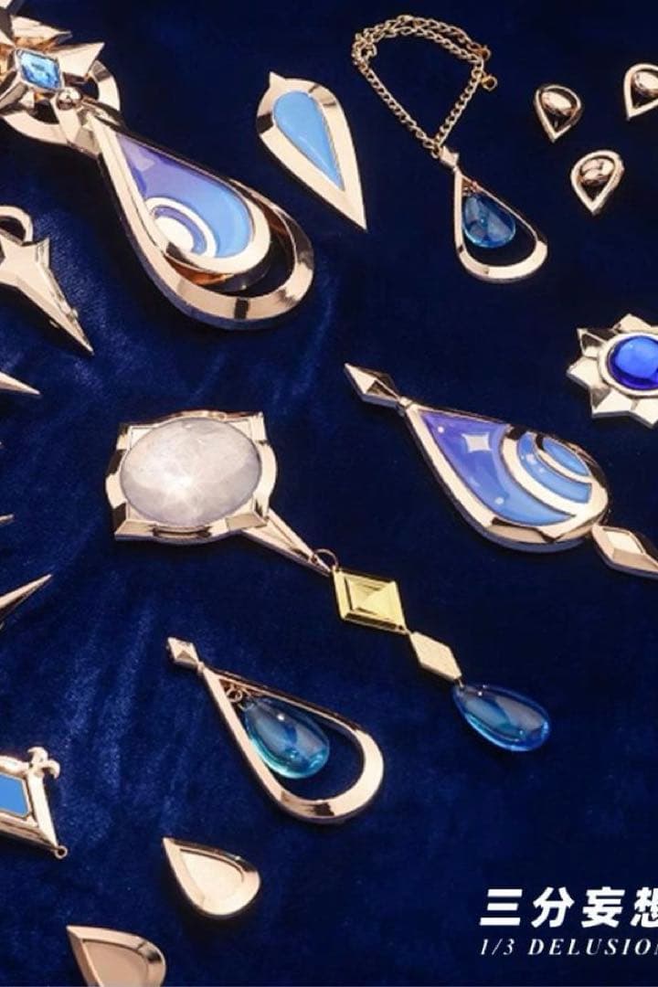 原神 白フリーナ コスプレ 三分妄想