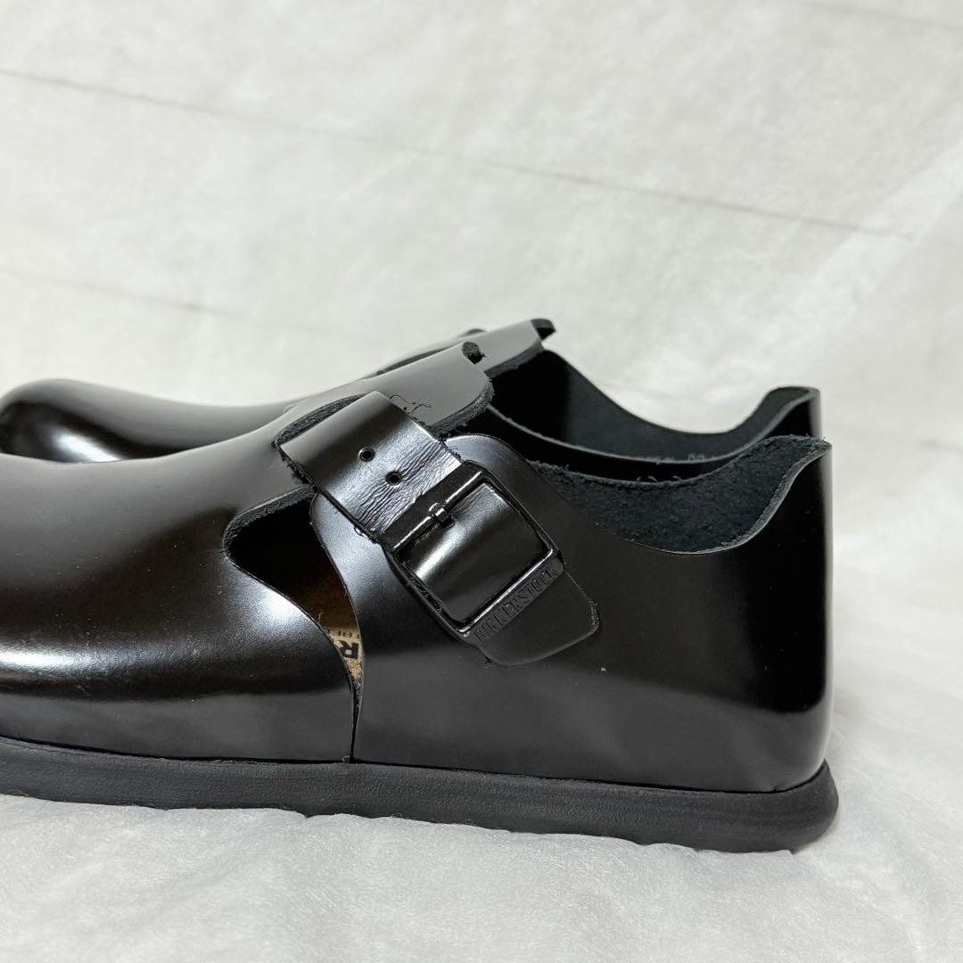 ⭐️未使用品⭐️　ビルケンシュトック　ロンドン　コンフォート　スリッポン　艶有り