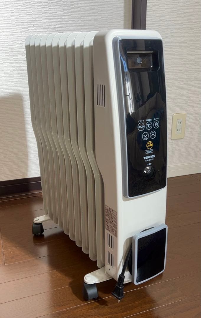 オイルヒーター　TEKNOS ほぼ新品