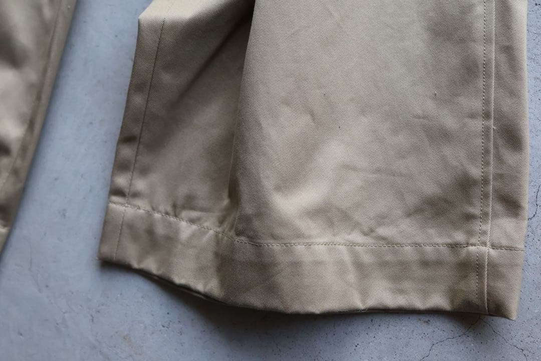 FUMIKA_UCHIDAチノパン 2タックパンツ 38