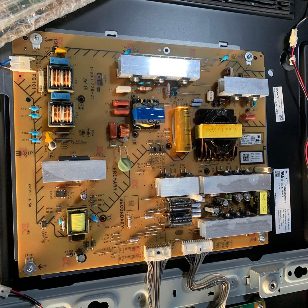 ソニー 55V型 液晶 テレビ ブラビア KJ-55X9500G 基盤セット