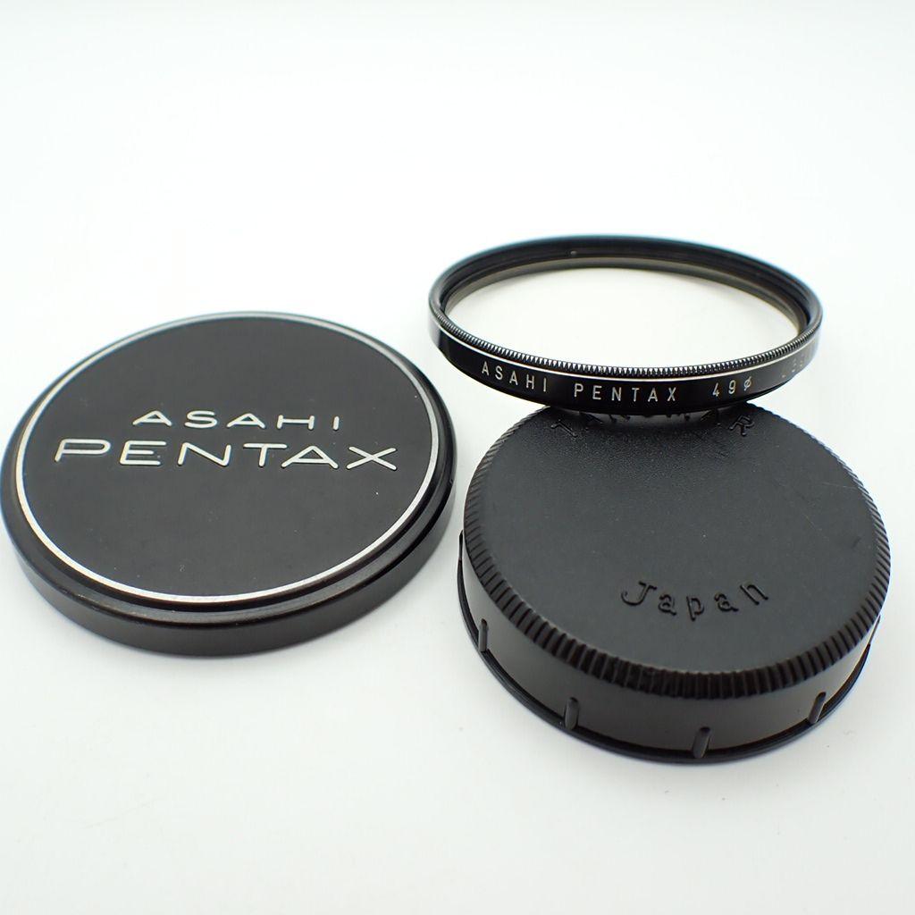【美品】PENTAX SMC TAKUMAR 50mm f1.4 純正付属品付き