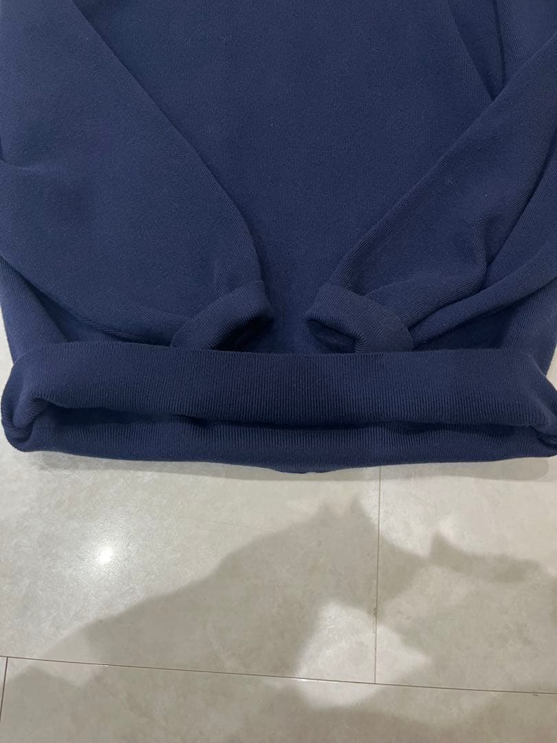 WIND AND SEA COTTON CASHMERE KNIT ネイビーXL